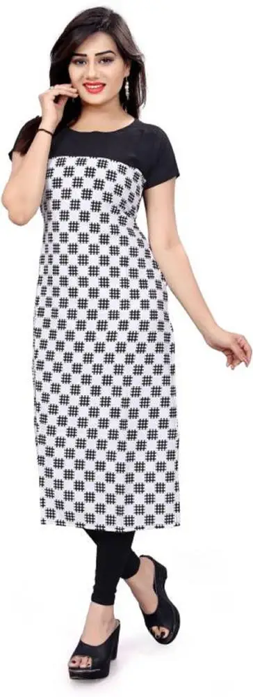 Kurti Ladies Wear African Style Women Beautiful Digital Printed Tops with Palazzo Edge Cut Long Daily Office Casual