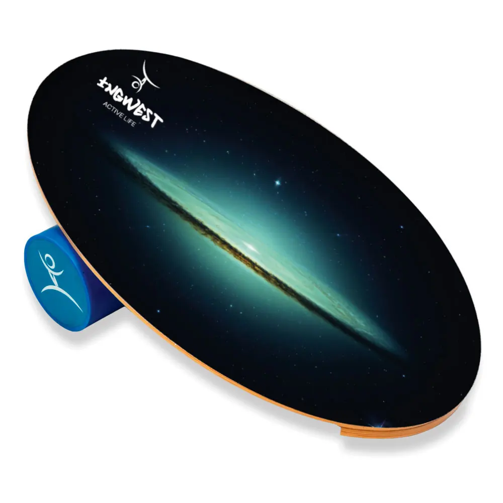 
Wooden Balance Board Trainer with Roller. Multifunctional Trainer for Serfing, Skateboarding, Yoga. Wholesale. Premium Quality. 