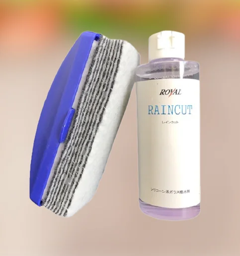 Durable water repellent car glass coating chemical for time saving - RAIN CUT