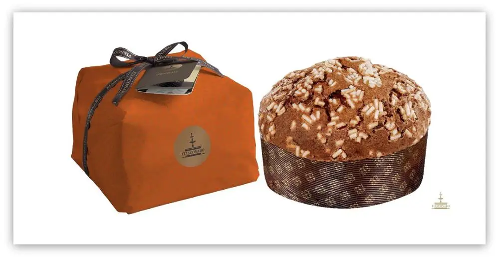 
High quality ITALIAN PANETTONE FIASCONARO Yeast Cake Chocolate mold baking BOX 