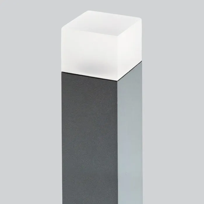 Outdoor LED Bollard Light Round Square Height 0.5 m 0.8 m 3m
