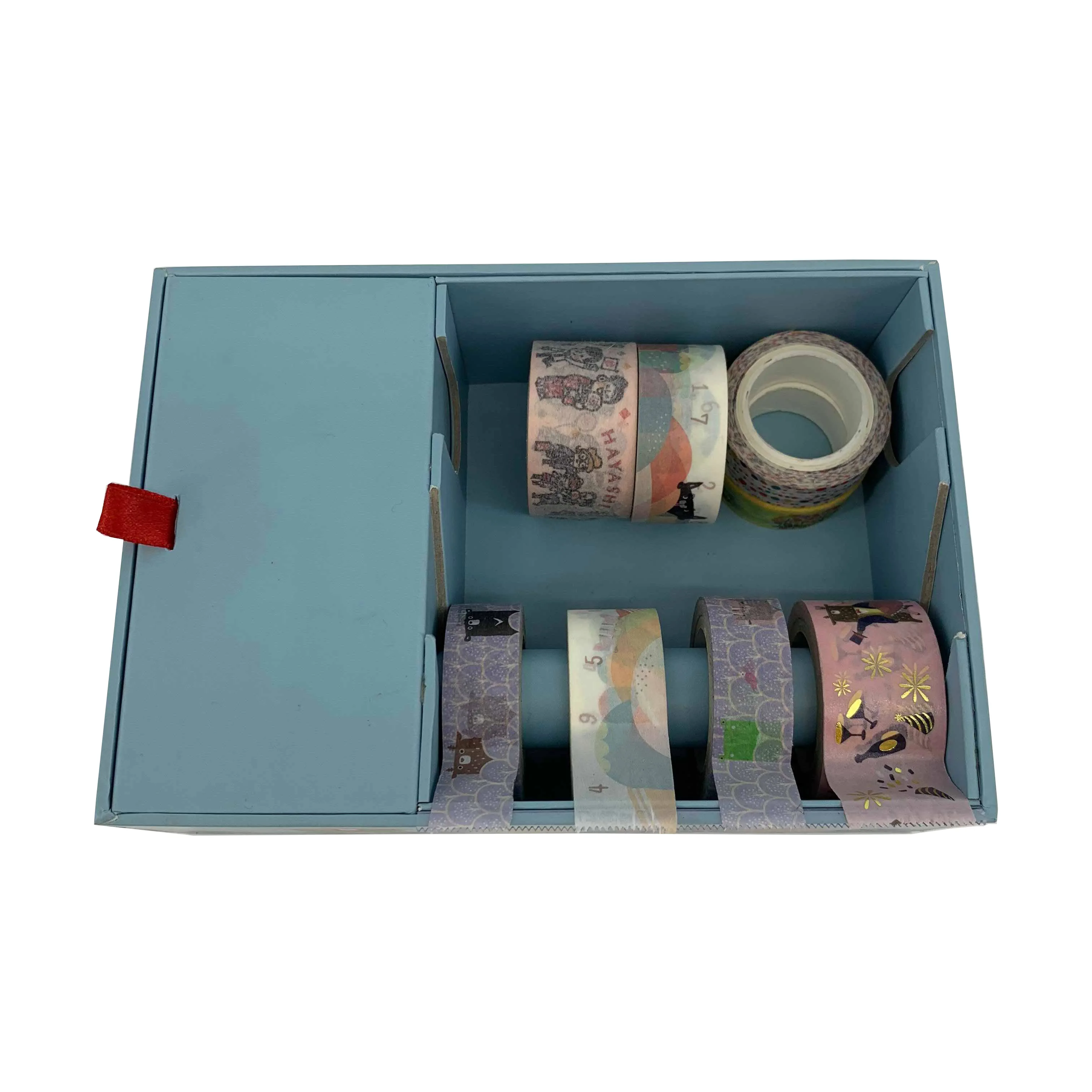 
Animal Cartoon Desk Organizer fot Washi tape Cutting Cutter 