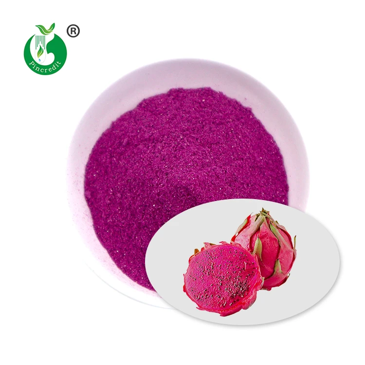 
Freeze Dried Red Pitaya Powder, Organic Dragon Fruit Powder 