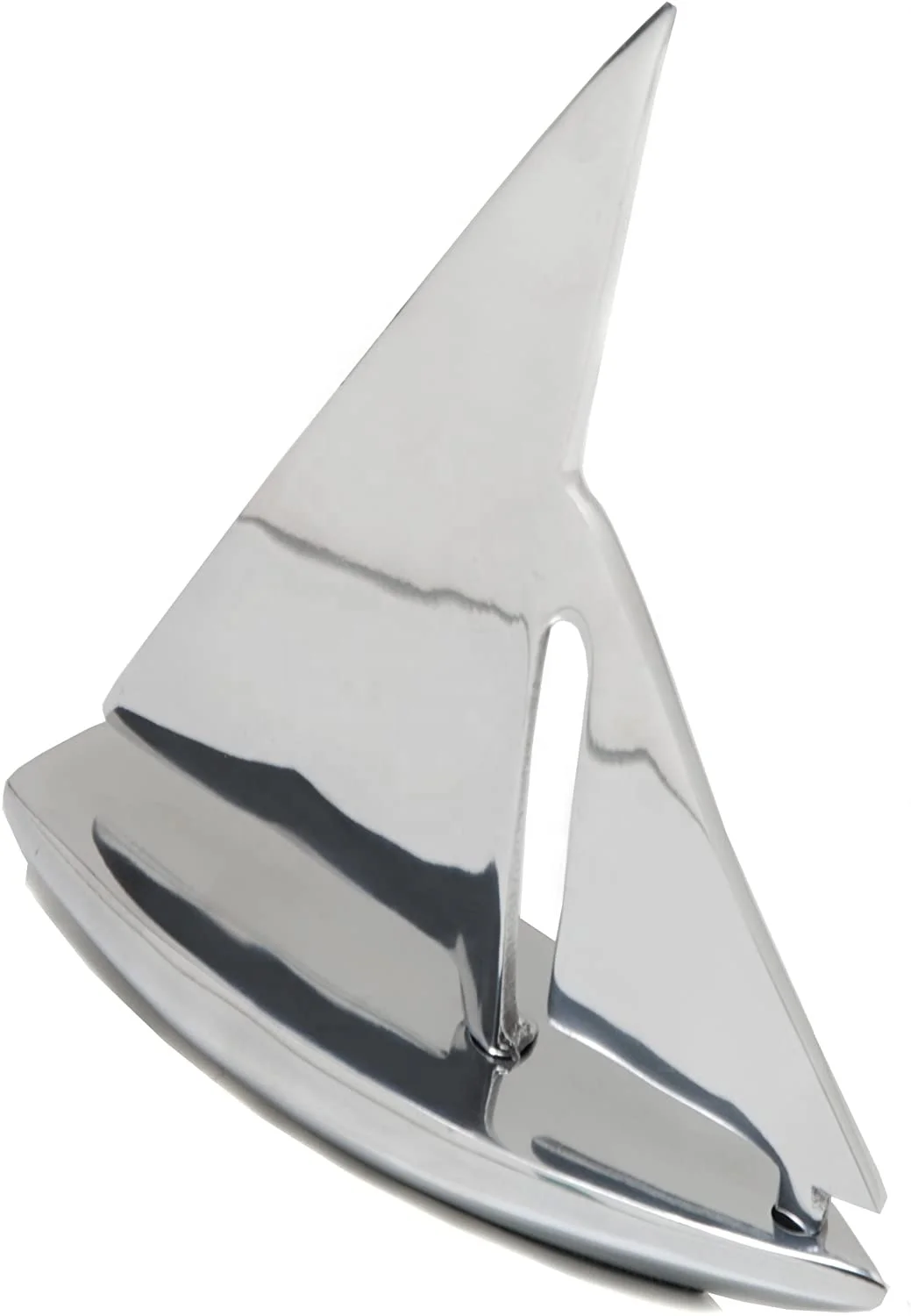 Decorative Aluminium sailing boat Sailboat Sculpture Yacht Ship