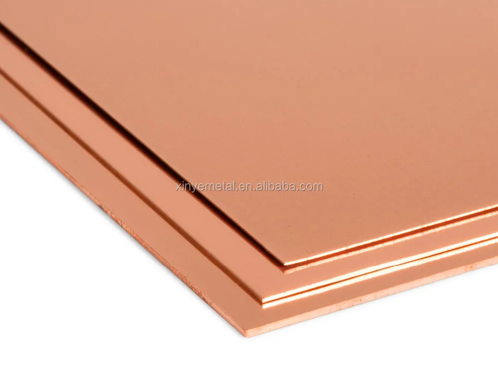 High quality 2mm thick polished copper sheet for sale