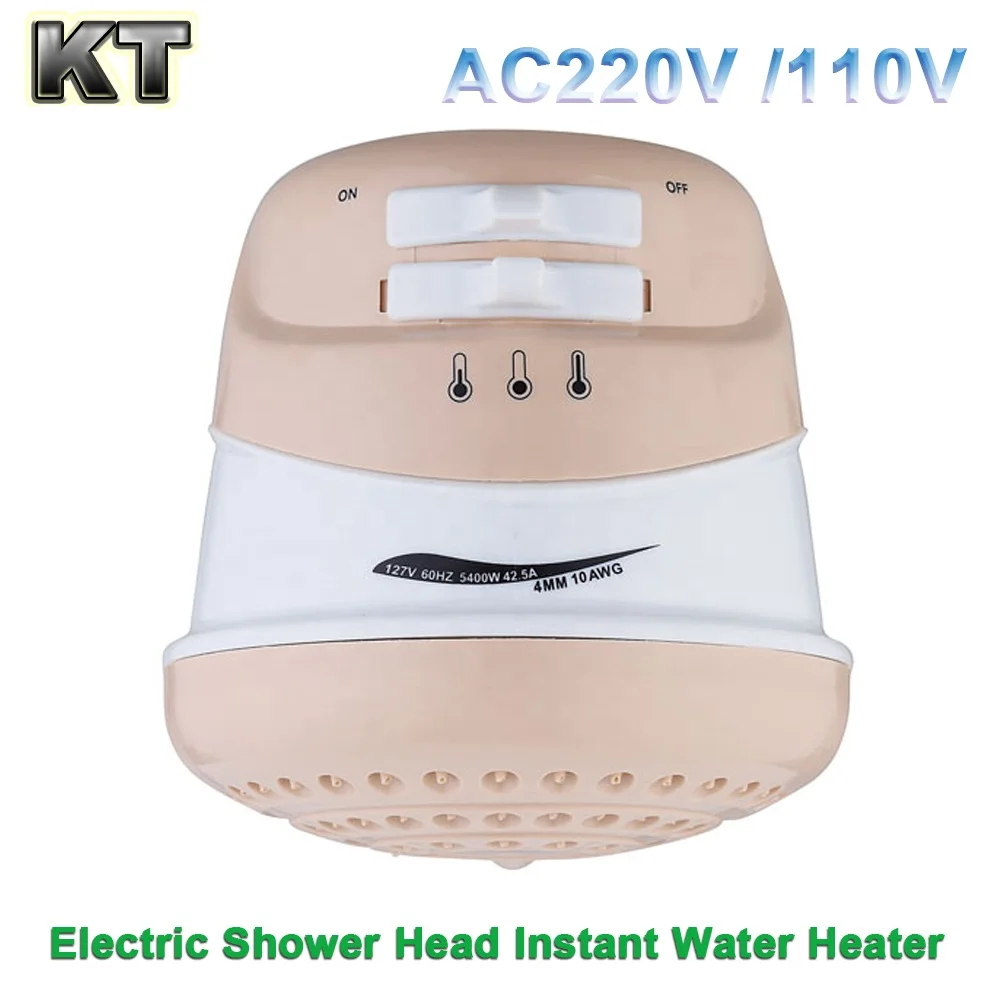 220 В 110 В портативный мгновенный нагреватель для душа настенный Электрический водонагреватель