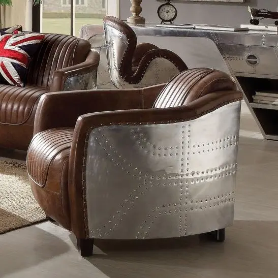 Aviator shingle seater sofa