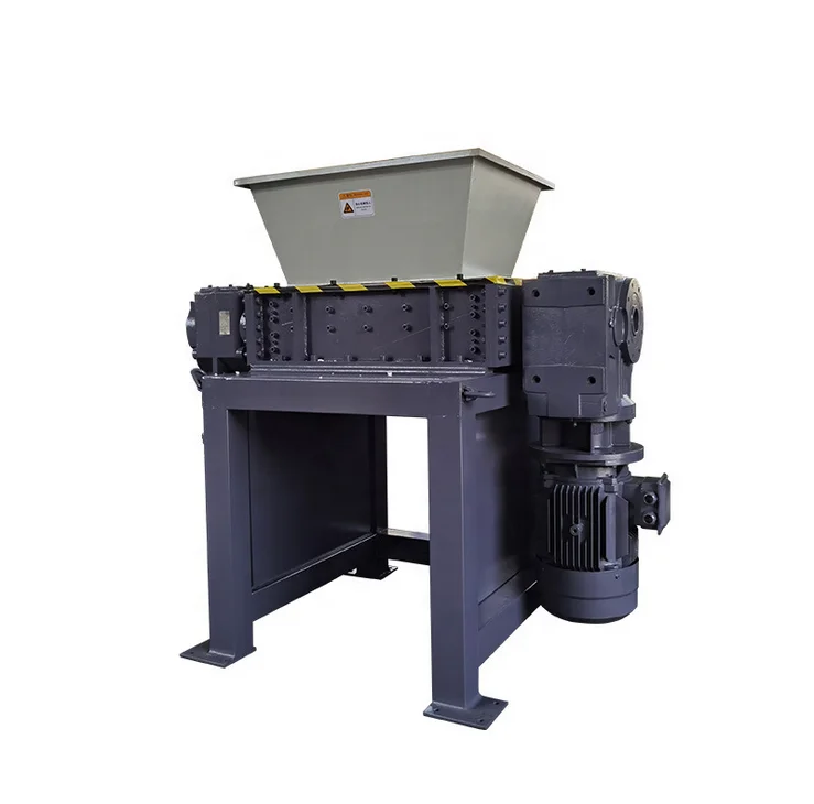 Fabric Shredding Double Shaft Shredder Machine Small Textile Shredder