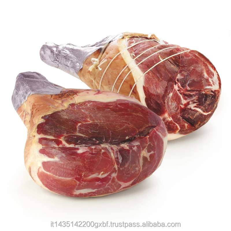 AUTHENTIC ITALIAN PARMA HAM DRY CURED 16/18 MONTHS DEBONED ROUND SLICE kg 8 | high quality prosciutto | Italy supplier