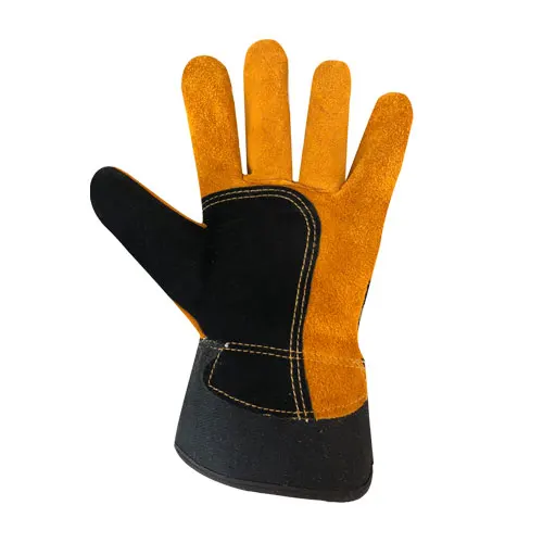 Leather Garden Gloves Flex Grip Soft Sheepskin Gardening Glove Elastic Wrist for Men and Women