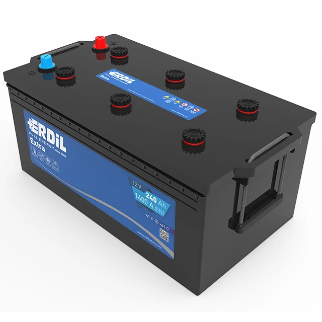 Плоская батарея 12 в 240 Ач для автобуса и грузовика