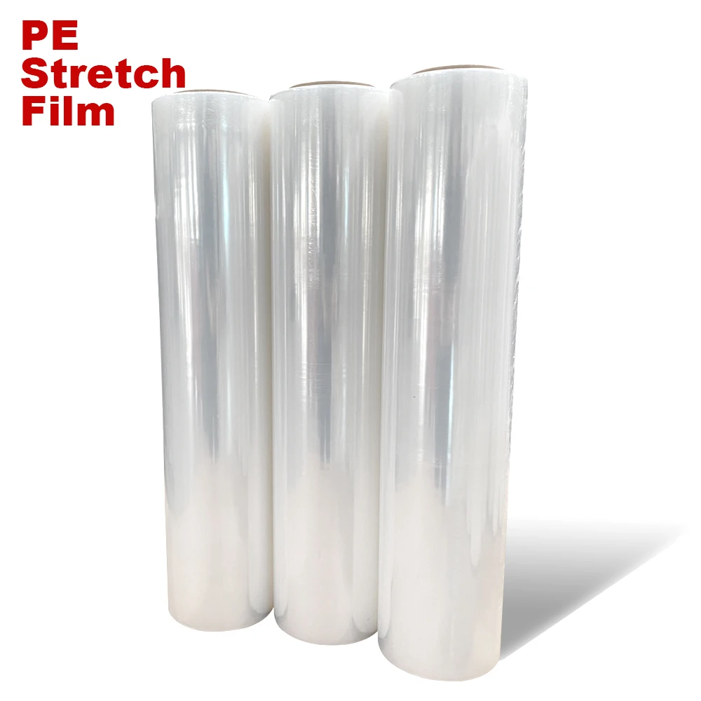 8.9.10.12 микрофонная тонкая пленка отличное удлинение высокое качество Сниженная стоимость используется для упаковки стретч-пленки