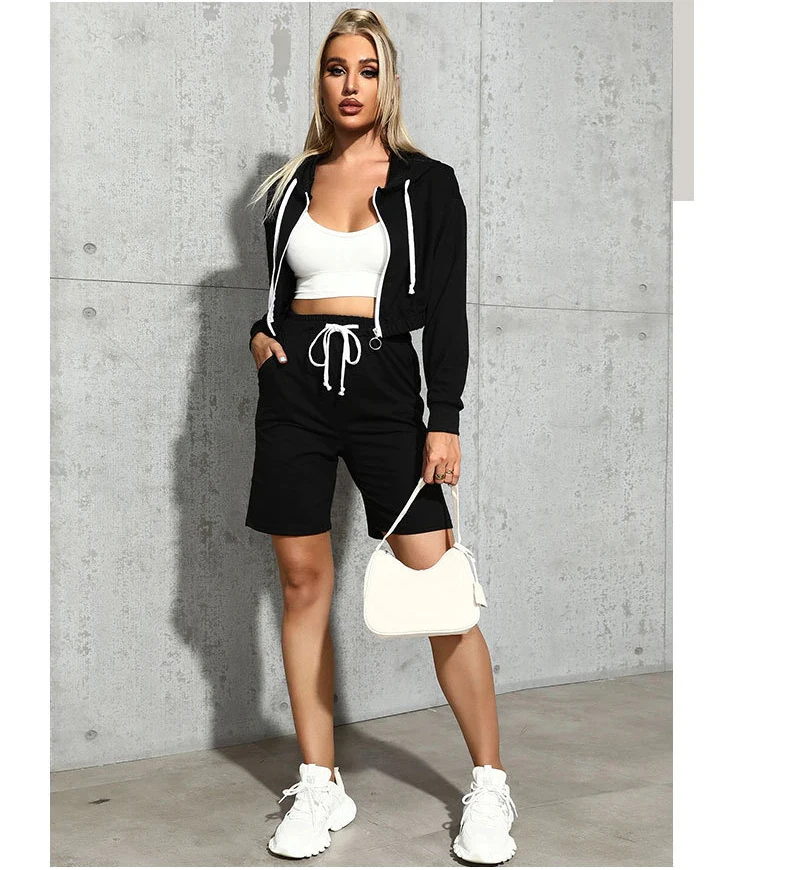 Summer Sports Bra Crop Top Workout Clothing High Waisted Seamless Gym Leggings Pants Active Wear Tracksuit Yoga Set For Women