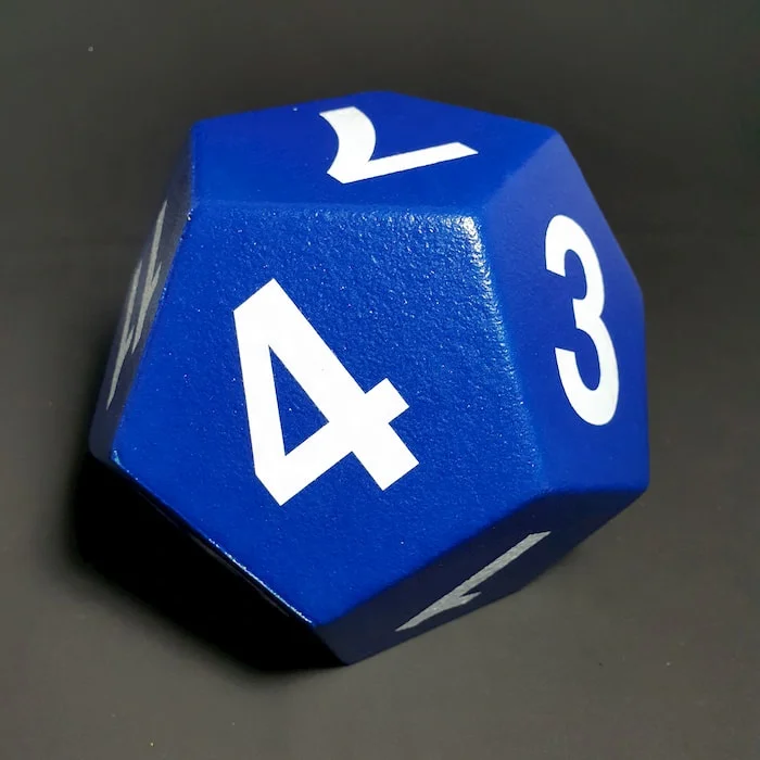 BIG 246 mm 12 Sided Custom logo PU Durable Skin Foam Dice for Kids Education and Fitness