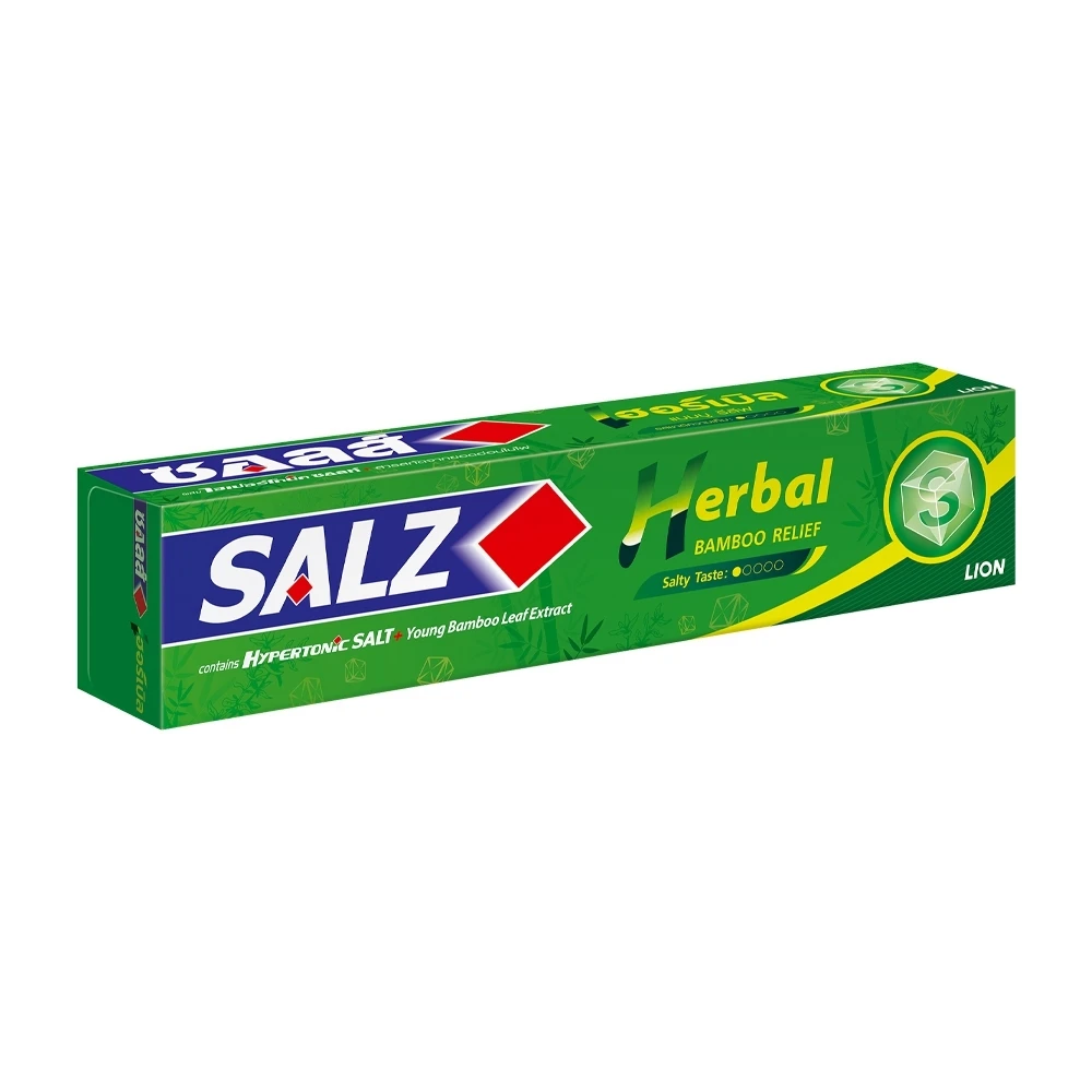 Best Price Herbal Anti-Cavity Basic Cleaning SALZ Toothpaste For Adult Sensitive Teeth