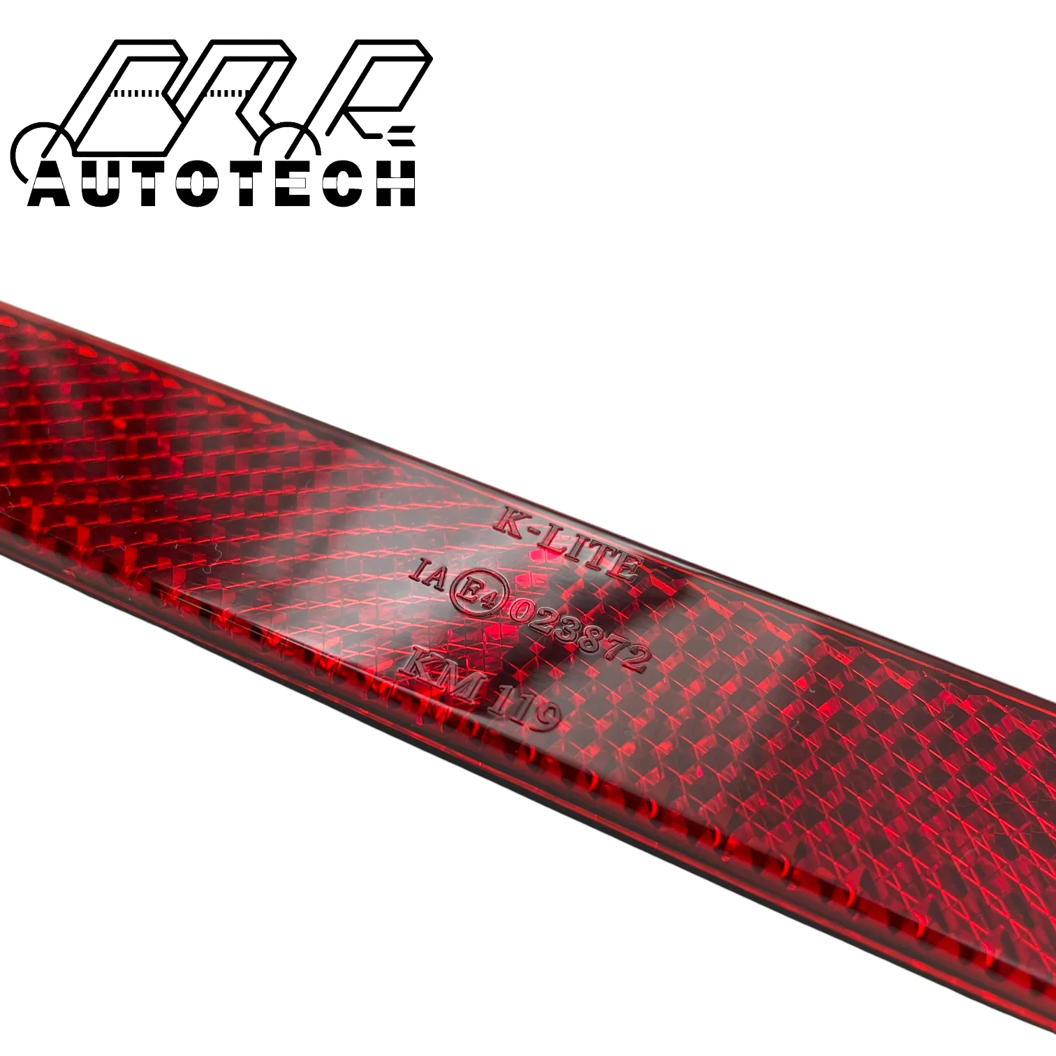 Red Sticker High visibility motorcycle seat rear motorbike front red reflector with adhesive tape
