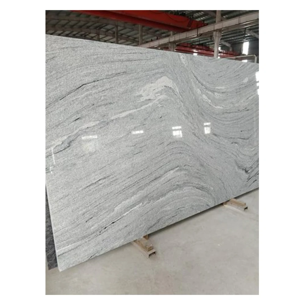 New Design Polished Surface Viscon White Granite Slabs Thickness 2 cm, 3 cm for Construction and Industrial Projects