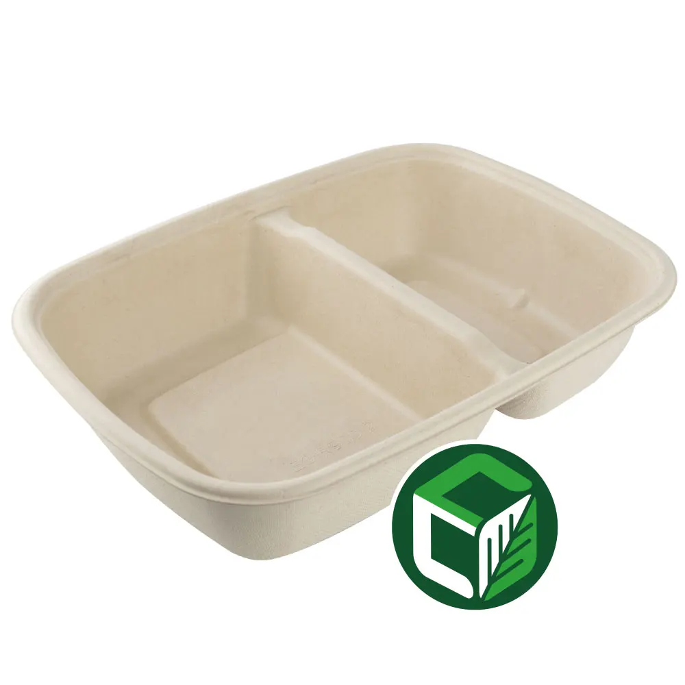 
Льготная цена, упаковка для еды с 2 отделениями 