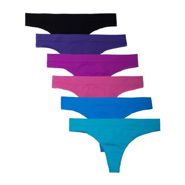 Women Low Waist Underwear G-Strings Thongs Ladies T-Back Panties Soft Beach Lingerie For Girls From Bangladesh