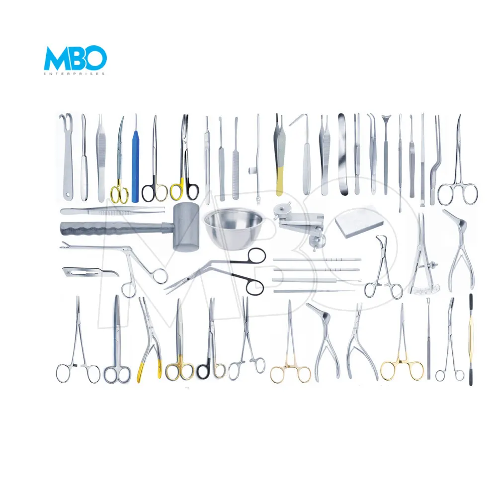 
New Plastic Surgery Basic Set kit of 37 pcs General Plastic Surgery Instrument 