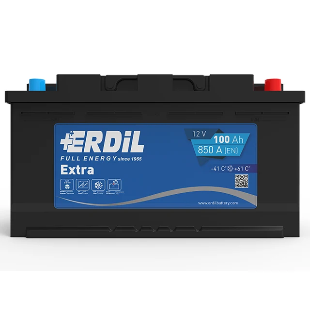 12 V 100 Ah DIN Standard Maintenance Free Car Battery