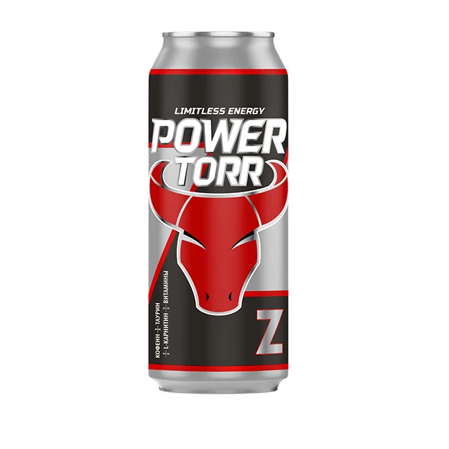POWER TORR Z безлимитная энергия (CAN 0.45L.) Газированный безалкогольный