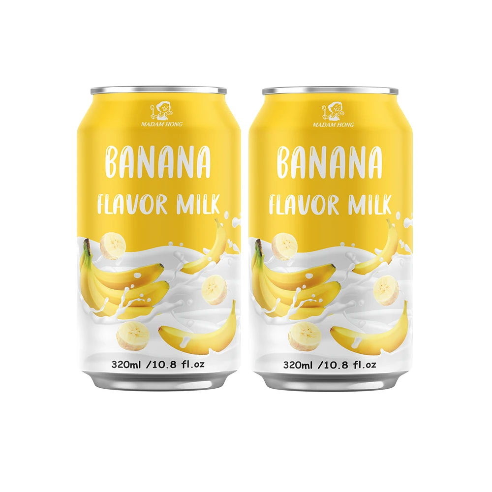 Madam Hong Taiwan 315ml Banana Milk Can Drink