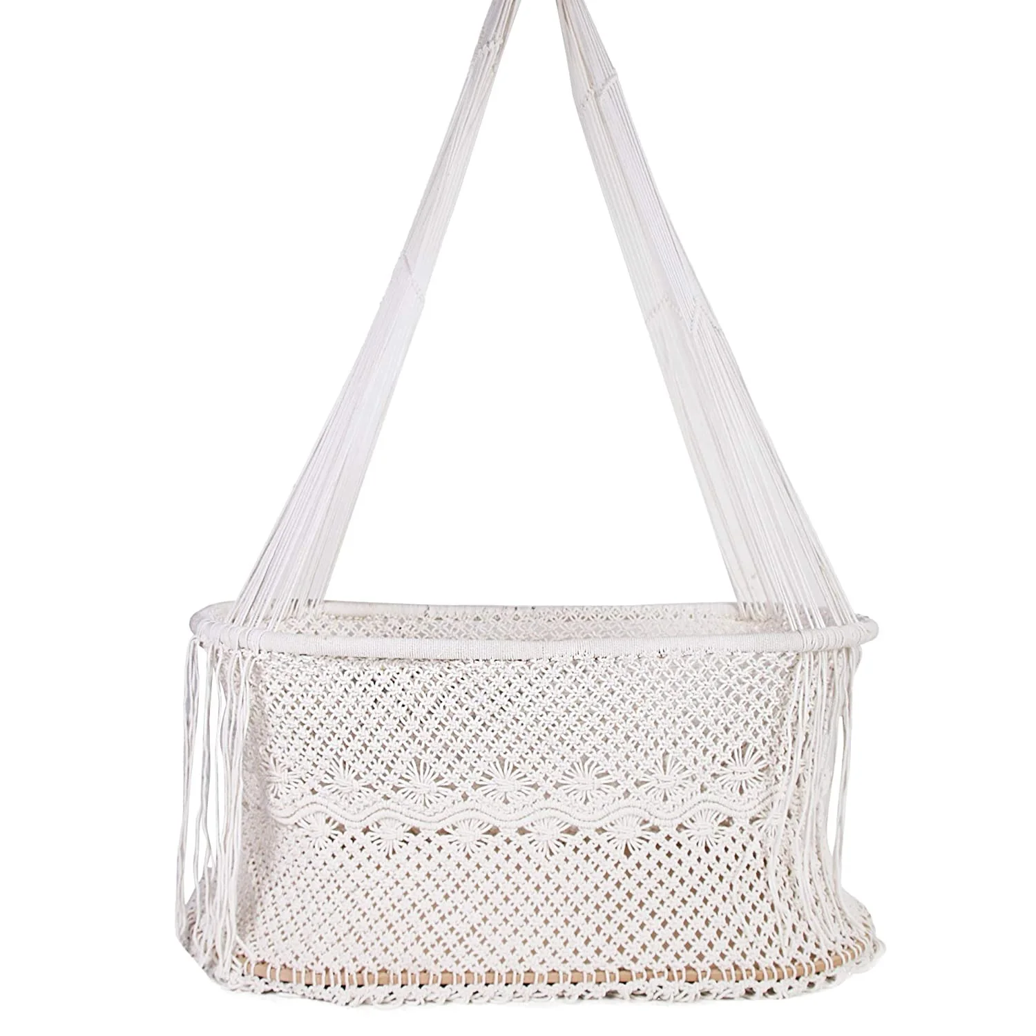 2024 новое производство подвесная люлька ручной работы из макраме детская для младенцев и детей