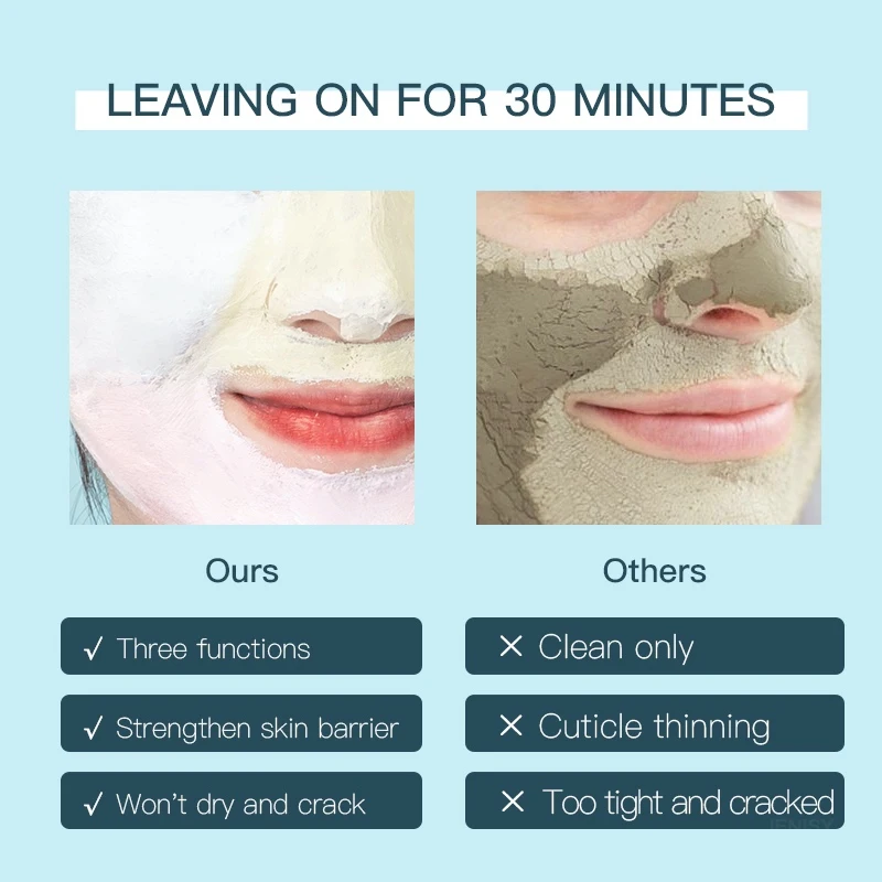 Косметическая маска для лица розовый Витамин c кожа розовая глина Мертвого моря Очищающая Корейская торговая марка косметическая