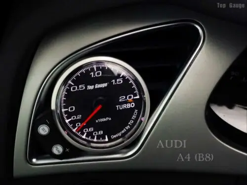 Customized 3D Exlusive Air vent Gauge Pod 60mm RHD compatible with Audi A4 B8 2009-2016