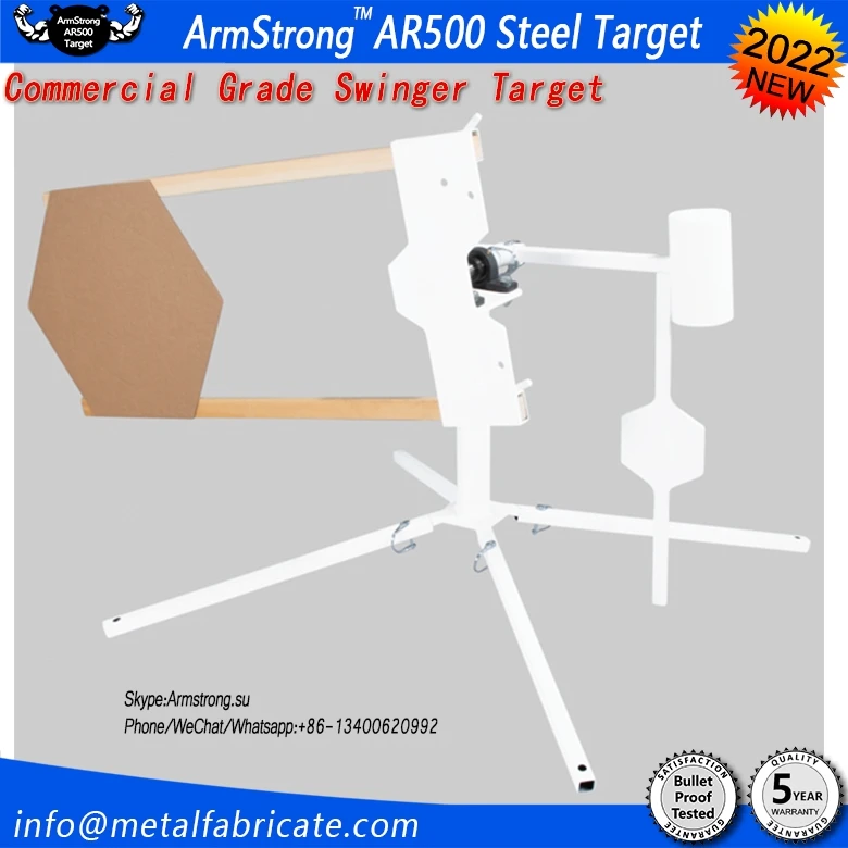 ArmStrong Metal T154 MGM TARGETS Tactical Targets Swinger Target