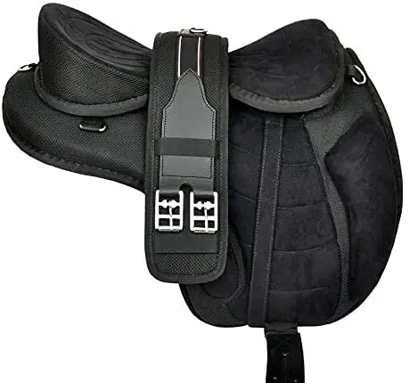 Synthetic Leather Fancy Custom Horse Treeless Saddle/ Horse Riding At Wholesale Price