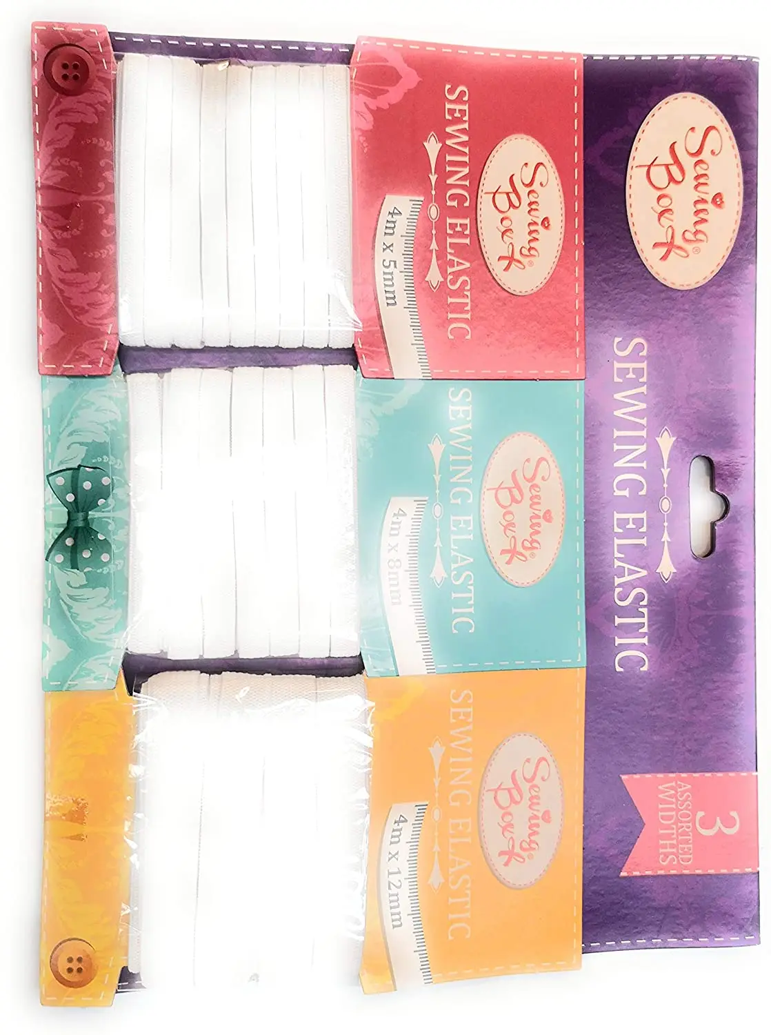 High Quality Wholesale Sewing Elastic White Flat Rubber Soft Knit Braided Elastic Stretch Strips for Sewing