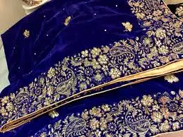 Тяжелые Вышитые зимние шали Tilla из пашмины Бархатные