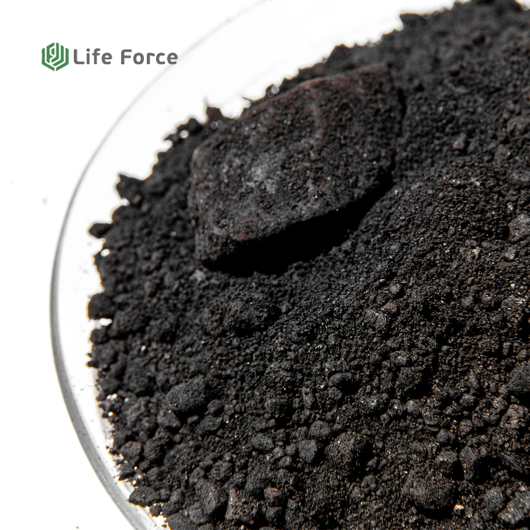 Organic Fertilizer Agriculture Grade Organic Humic Acid Leonardite Class C Life Force SL 102/25 Organic Humic Acid Powder