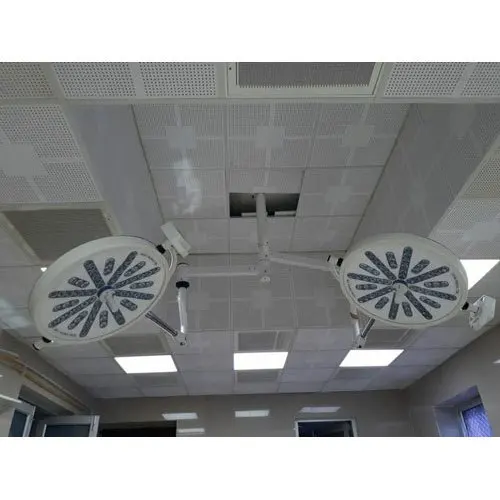 Светодиодный светильник Prima 72 R SIMS, потолочный, с двойной головкой, без тени, светодиодные хирургические лампы