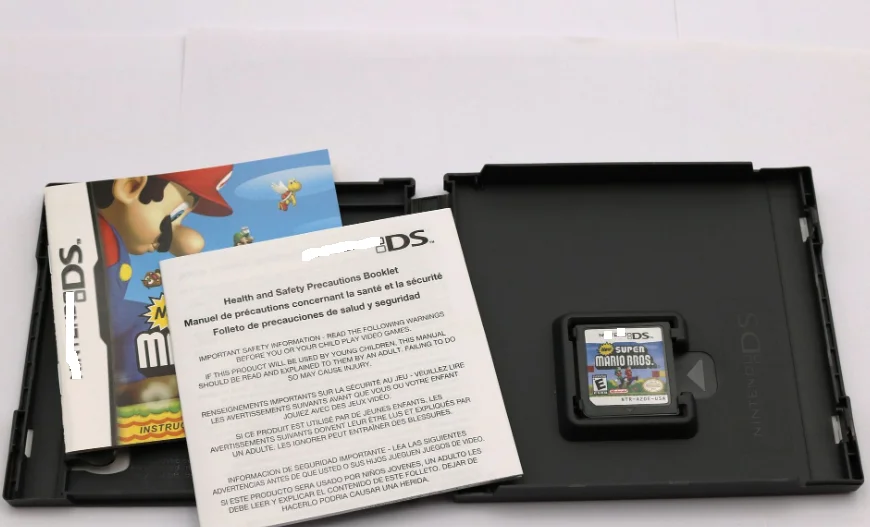 
Super Mario Bros game cartridges for DS Complete retail Boxed for 3DS Manual & Box included free shipping 