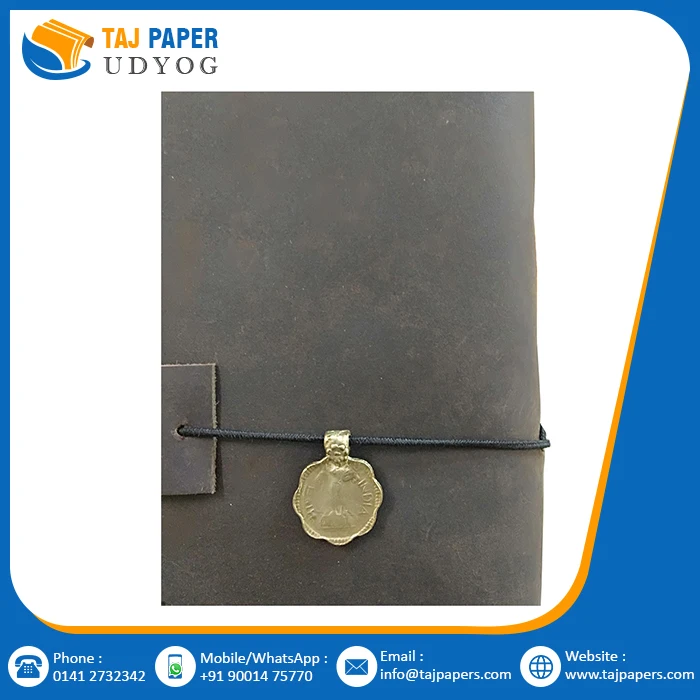 A5 Refillable Travel Diary Notebook Personalized Writing Journal Business Planner Custom Logo Print Genuine Leather Journal