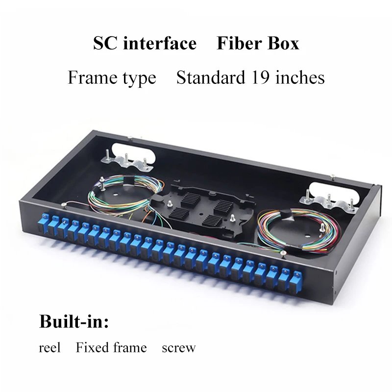 24 порт волокна коробка прекращения оптического оптическая распределительная в помещении и на открытом воздухе серии для продвижения