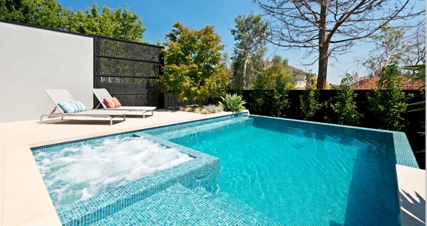 
pool mosaic tile glass 300*300 swimming pool tile 