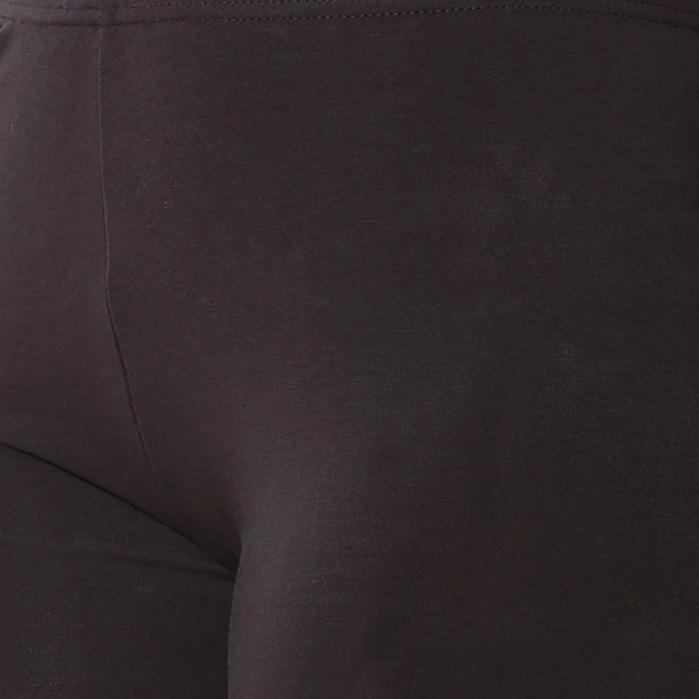 Женские леггинсы из 100% хлопка повседневная одежда черного цвета уличные сексуальные для девочек