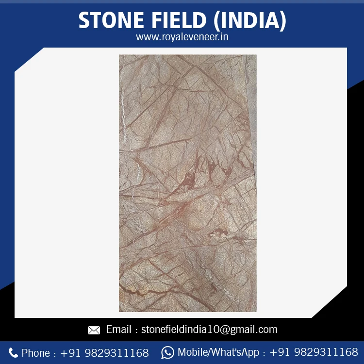 Top Quality 1220 X 610 mm Forest Brown Marble Stone Veneer Sheet Buy At The Wholesale Price Contact For Bulk Order