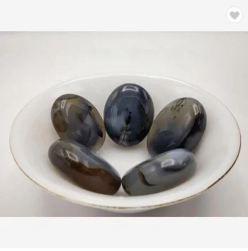 Dendrite Agate Palm Stone