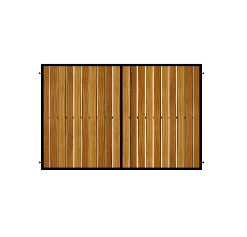 Antique Design Handmade Metal Frame Wooden Outdoor Gate Wholesale Supplier from India