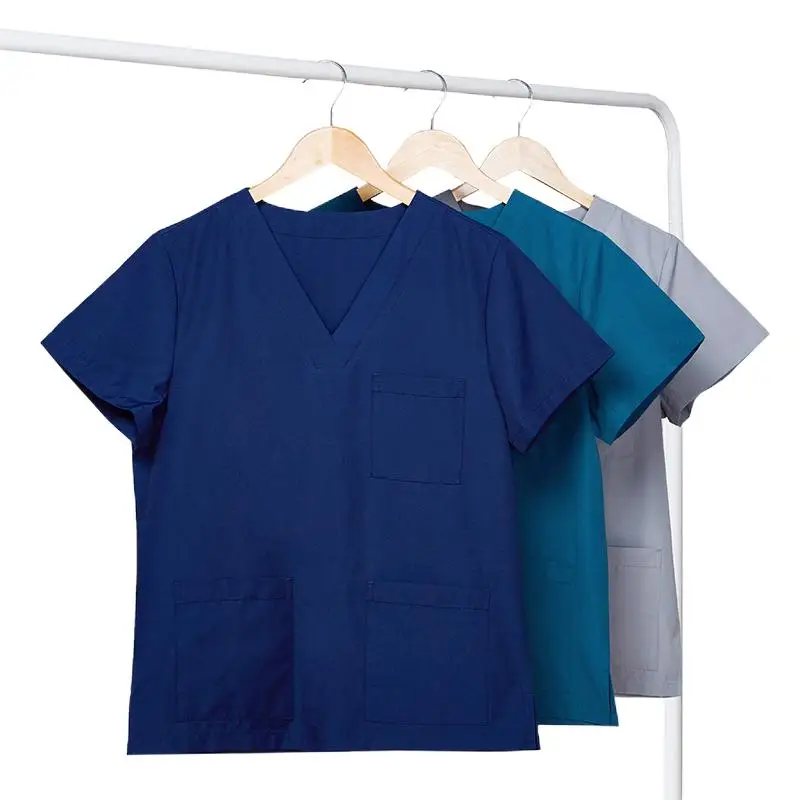 Doctor Nursing Scrubs Suit Latest High Quality Scrubs Nurse Uniform Hospital Uniforms for Woman and Men Luxury Custom Cotton OEM