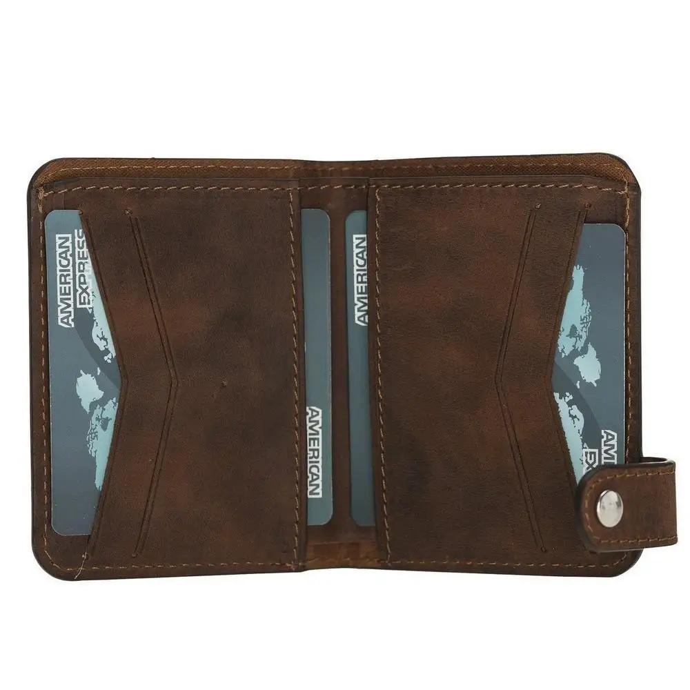 OSCAR Genuine Leather Handmade Card Holder Wallet with RFID Protection and Color Optional