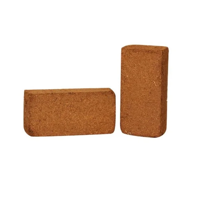 100% Natural and Organic Coco Peat Bricks - 650 Grams for Potting mix suppliers Green houses Washed Natural Brown Cocopith
