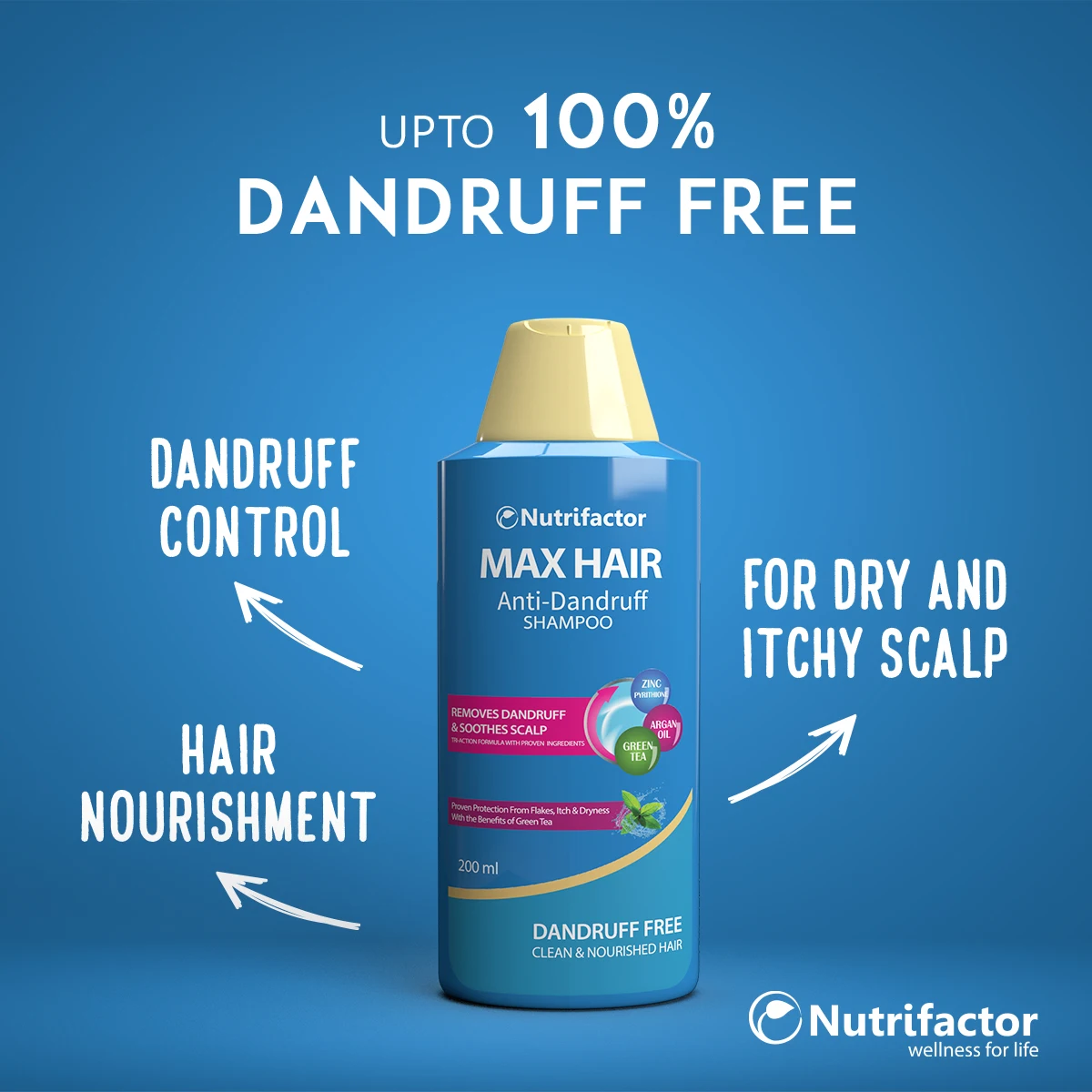  Формула для ухода за волосами Max Hair A натуральный и травяной шампунь очищения волос удаления перхоти 100% чистый