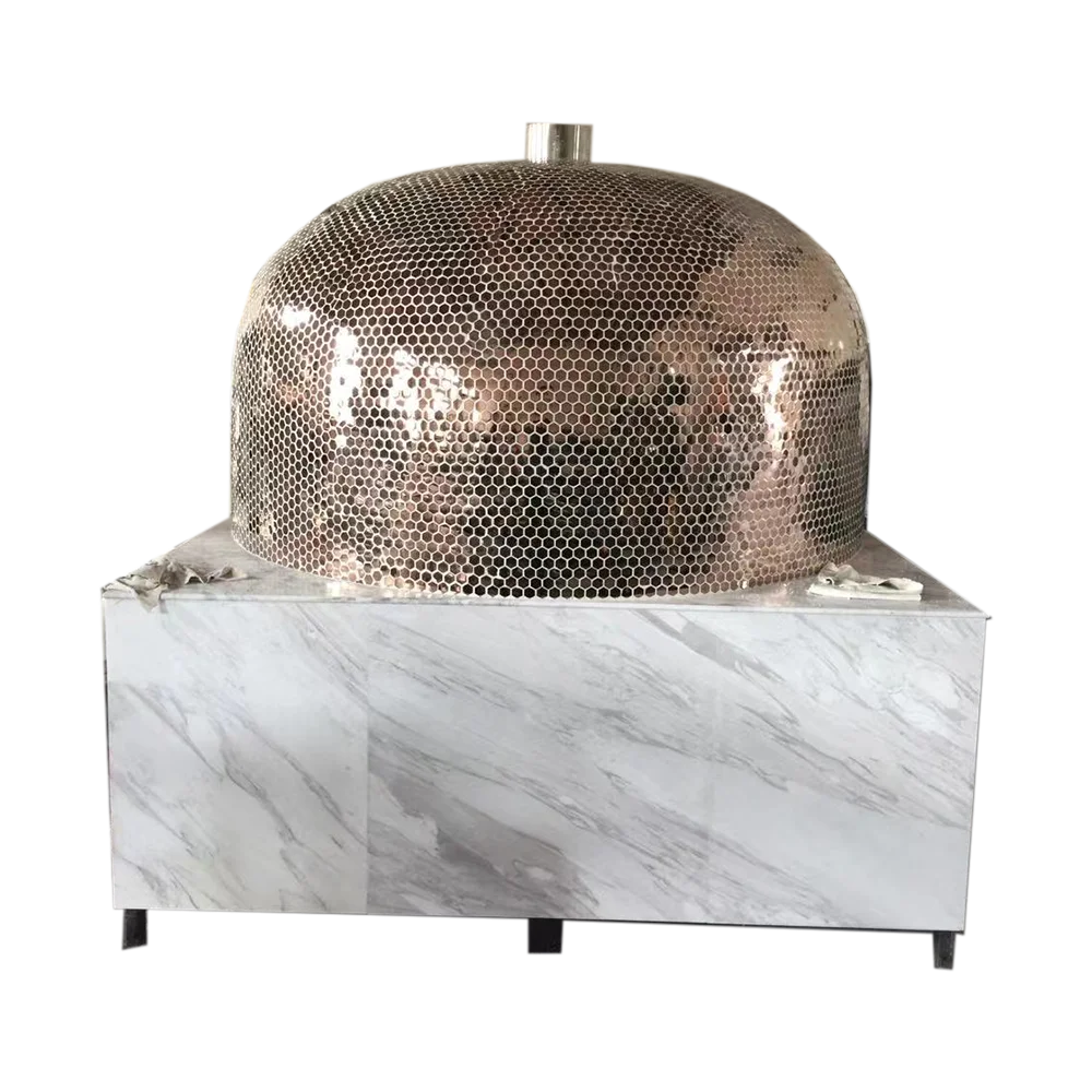 
Gas Wood Combo Fire Unique Design Commercial Pizza Oven Can Bake Everything 