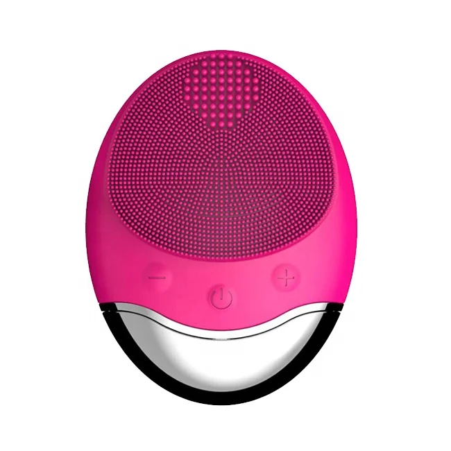  Amazon hot one электрическое очищающее средство для лица глубокое очищение ультразвуковая силиконовая щетка очищения